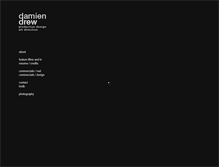 Tablet Screenshot of damiendrew.com